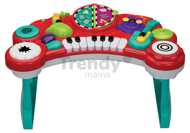 Hudobný pult 10v1 Rockin' Tot Music Center Infantino 10 hudobných nástrojov s melódiami a zvukovými efektami od 12 mes