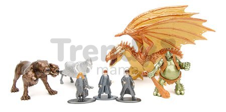 Figúrky zberateľské Harry Potter Mega Pack Jada kovové sada 7 druhov