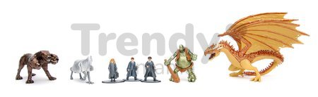 Figúrky zberateľské Harry Potter Mega Pack Jada kovové sada 7 druhov
