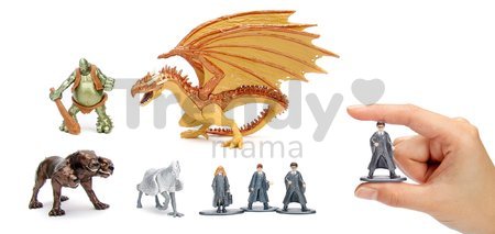 Figúrky zberateľské Harry Potter Mega Pack Jada kovové sada 7 druhov