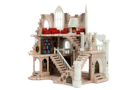 Stavebnica Chrabromilská veža s 10 figúrkami Harry Potter Gryffindor Tower Jada s otvárateľnými dverami 29 dielov s nálepkami od 5 rokov