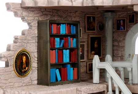 Stavebnica Chrabromilská veža s 10 figúrkami Harry Potter Gryffindor Tower Jada s otvárateľnými dverami 29 dielov s nálepkami od 5 rokov