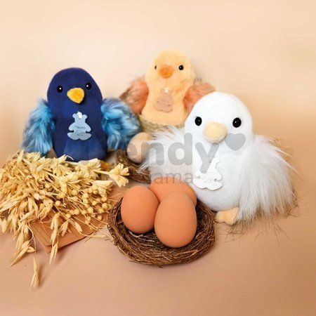 Plyšová sliepočka Chick À la Campagne Histoire d’ Ours rôzne farby 15 cm od 0 mes