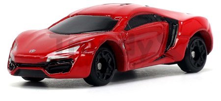 Autíčka Fast & Furious Nano Cars Wave 4 Jada kovové dĺžka 4 cm sada 3 druhov