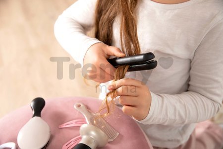 Kaderníčka s elektronickým sušičom na vlasy My Beauty Hair Set Smoby s kulmou kefou hrebeňom a doplnkami do vlasov