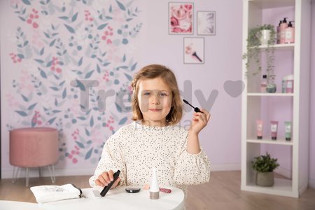 Kozmetická taštička s kozmetikou My Beauty Make Up Set Smoby so špirálou, rúžom, očný tieň so štetcom a pilníkom