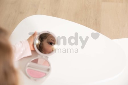 Púder na tvár My Beauty Powder Compact Smoby so zrkadielkom a svetlom a tiene na oči