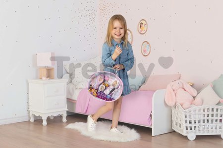 Kozmetická taštička Disney Princess Beauty Bag Smoby so sušičom na vlasy a 5 doplnkov