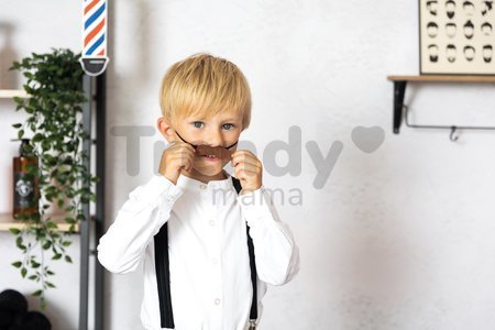 Sada na holenie pre barberov Barber&Cut First Beard Smoby s bradou a pláštenkou 5 doplnkov