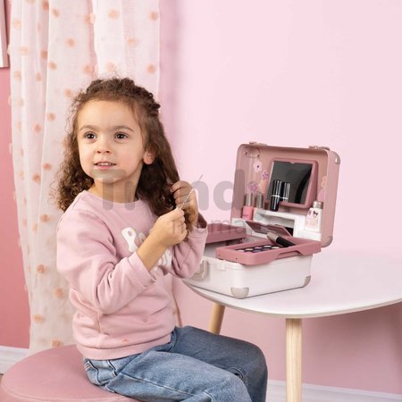 Kozmetický kufrík s kaderníctvom My Beauty Vanity 3v1 Smoby a nechtové štúdio s 13 doplnkami