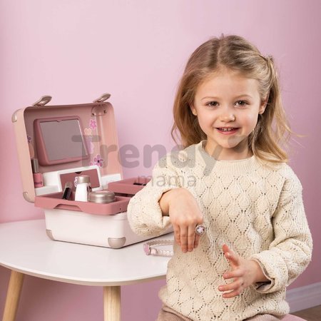 Kozmetický kufrík s kaderníctvom My Beauty Vanity 3v1 Smoby a nechtové štúdio s 13 doplnkami