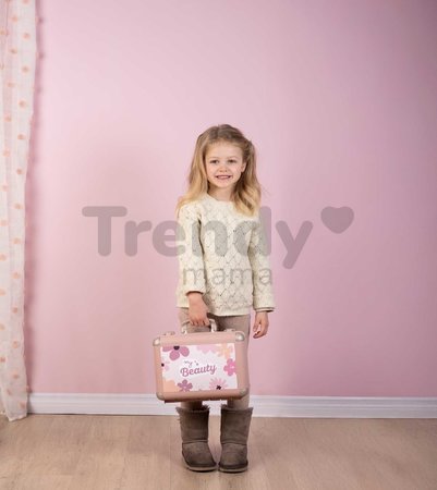 Kozmetický kufrík s kaderníctvom My Beauty Vanity 3v1 Smoby a nechtové štúdio s 13 doplnkami