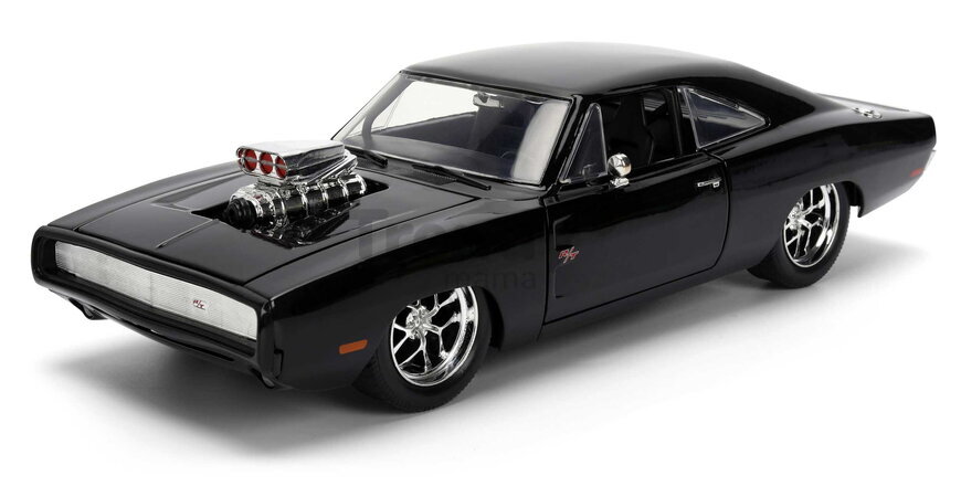 Autíčko Dodge Charger Fast & Furious Jada kovové s otvárateľnými dverami dĺžka 13,5 cm 1:32