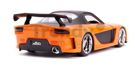 Autíčko Fast & Furious Jada kovové s otvárateľnými dverami 6 druhov dĺžka 13,5 cm 1:32