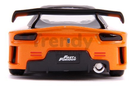 Autíčko Fast & Furious Jada kovové s otvárateľnými dverami 6 druhov dĺžka 13,5 cm 1:32