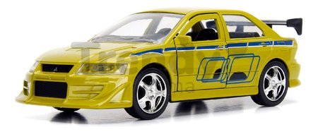 Autíčko Fast & Furious Jada kovové s otvárateľnými dverami 6 druhov dĺžka 13,5 cm 1:32