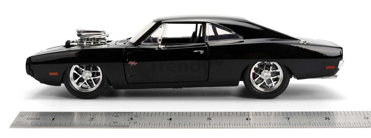 Autíčko Dodge Charger Fast & Furious Jada kovové s otvárateľnými dverami dĺžka 13,5 cm 1:32