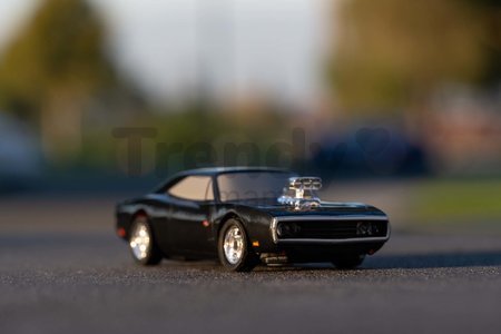 Autíčko na diaľkové ovládanie RC Mini Dodge Charger 1970 Fast & Furious Jada nabíjateľné cez ovládač dĺžka 9 cm 1:55 od 6 rokov