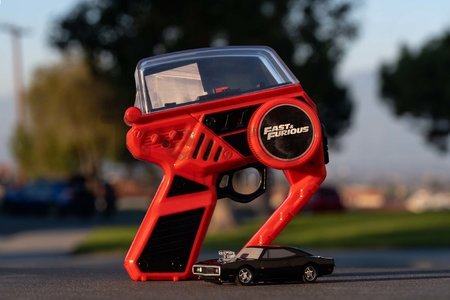 Autíčko na diaľkové ovládanie RC Mini Dodge Charger 1970 Fast & Furious Jada nabíjateľné cez ovládač dĺžka 9 cm 1:55 od 6 rokov