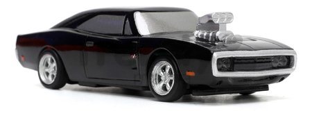 Autíčko na diaľkové ovládanie RC Mini Dodge Charger 1970 Fast & Furious Jada nabíjateľné cez ovládač dĺžka 9 cm 1:55 od 6 rokov
