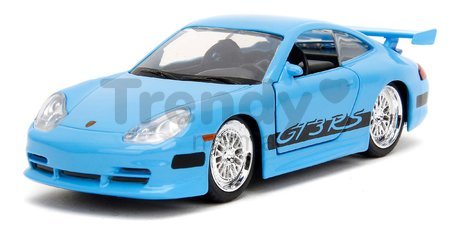 Autíčka Brian Porsche 911 GT3 RS a Shaw´s McLaren 720S Fast & Furious Twin Pack Jada kovové s otvárateľnými dverami dĺžka 13 cm 1:32