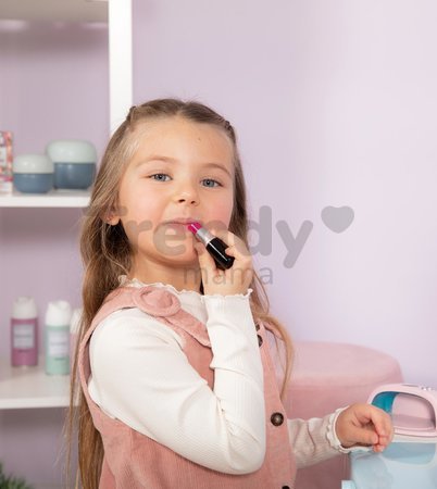 Kozmetický stolík elektronický My Beauty Center 3in1 Smoby kaderníctvo a kozmetika s nechtovým štúdiom a 32 doplnkov