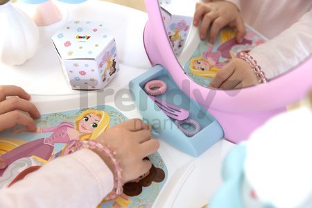 Kozmetický stolík Disney Princess Dressing Table Smoby s 10 doplnkami