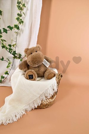 Plyšový hrošík Hippo Hot Chocolate Histoire d’ Ours hnedý 25 cm od 0 mes
