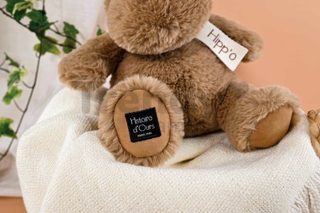 Plyšový hrošík Hippo Hot Chocolate Histoire d’ Ours hnedý 25 cm od 0 mes