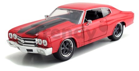 Autíčko Chevy Chevelle 1970 Fast & Furious Jada kovové s otvárateľnými časťami dĺžka 20 cm 1:24