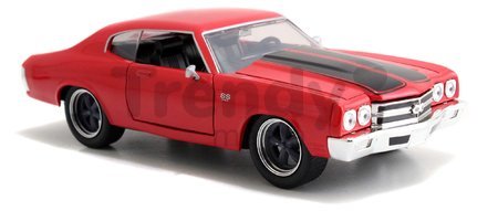 Autíčko Chevy Chevelle 1970 Fast & Furious Jada kovové s otvárateľnými časťami dĺžka 20 cm 1:24