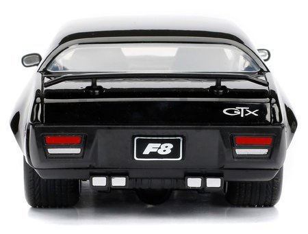 Autíčko FF8 1972 Plymouth GTX Fast & Furious Jada kovové s otvárateľnými časťami dĺžka 22 cm 1:24