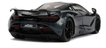 Autíčko Shaw McLaren 720S Fast & Furious Jada kovové s otvárateľnými časťami dĺžka 20,5 cm 1:24