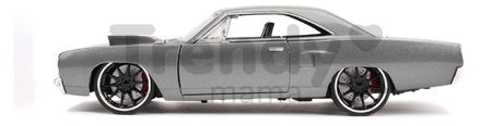 Autíčko Plymouth 1970 Road Runner Fast & Furious Jada kovové s otvárateľnými časťami dĺžka 22 cm 1:24