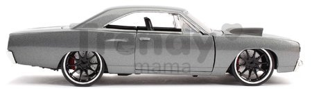 Autíčko Plymouth 1970 Road Runner Fast & Furious Jada kovové s otvárateľnými časťami dĺžka 22 cm 1:24