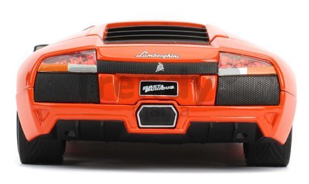 Autíčko Lamborghini Murcielago Fast & Furious Jada kovové s otvárateľnými časťami dĺžka 18 cm 1:24