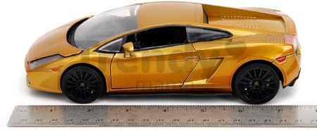 Autíčko Lamborghini Gallardo Fast&Furious Jada kovové s otvárateľnými časťami dĺžka 19 cm 1:24