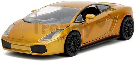 Autíčko Lamborghini Gallardo Fast&Furious Jada kovové s otvárateľnými časťami dĺžka 19 cm 1:24