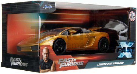 Autíčko Lamborghini Gallardo Fast&Furious Jada kovové s otvárateľnými časťami dĺžka 19 cm 1:24