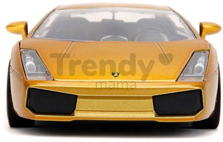 Autíčko Lamborghini Gallardo Fast&Furious Jada kovové s otvárateľnými časťami dĺžka 19 cm 1:24