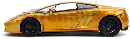 Autíčko Lamborghini Gallardo Fast&Furious Jada kovové s otvárateľnými časťami dĺžka 19 cm 1:24