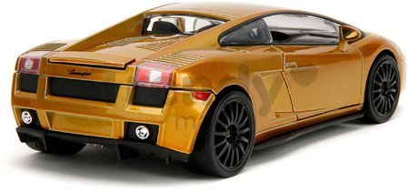 Autíčko Lamborghini Gallardo Fast&Furious Jada kovové s otvárateľnými časťami dĺžka 19 cm 1:24