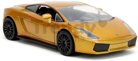 Autíčko Lamborghini Gallardo Fast&Furious Jada kovové s otvárateľnými časťami dĺžka 19 cm 1:24