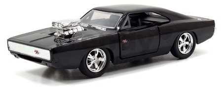 Autíčka Toyota Supra a Dodge Charger 1970 Fast & Furious Twin Pack Jada kovové s otvárateľnými dverami dĺžka 12 cm 1:32