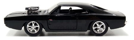 Autíčka Toyota Supra a Dodge Charger 1970 Fast & Furious Twin Pack Jada kovové s otvárateľnými dverami dĺžka 12 cm 1:32