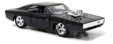 Autíčka Toyota Supra a Dodge Charger 1970 Fast & Furious Twin Pack Jada kovové s otvárateľnými dverami dĺžka 12 cm 1:32