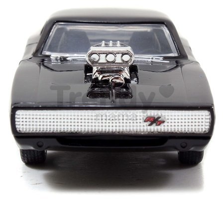 Autíčka Toyota Supra a Dodge Charger 1970 Fast & Furious Twin Pack Jada kovové s otvárateľnými dverami dĺžka 12 cm 1:32