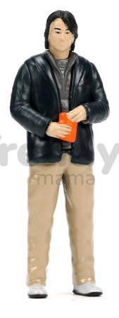 Autíčko Mazda RX-7 1995 Fast & Furious Jada kovové s otvárateľnými časťami a figúrkou Hana dĺžka 19 cm 1:24