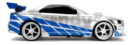 Autíčko na diaľkové ovládanie RC Nissan Skyline GTR Fast & Furious Jada dĺžka 29 cm 1:16 od 6 rokov