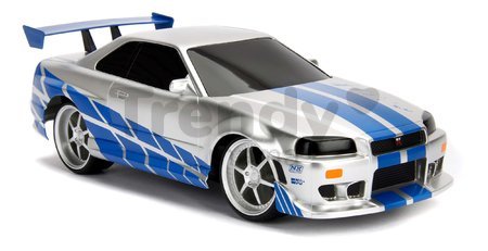 Autíčko na diaľkové ovládanie RC Nissan Skyline GTR Fast & Furious Jada dĺžka 29 cm 1:16 od 6 rokov